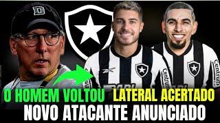 URGENTE!!! PEDRO RAUL ACERTOU COM O FOGÃO! LATERAL ACERTADO! NOTÍCIAS DO BOTAFOGO