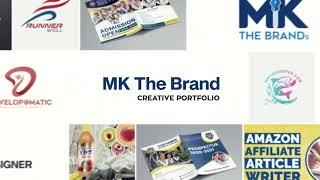 Logo Intro of MK The Brands Official Channel - Graphic Designer Portfolio - Logo Template #portfolio