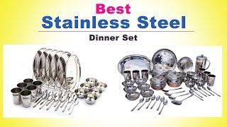 Best Stainless Steel Dinner Set In India With Price // Best Stainless Steel Dinner Set Brands