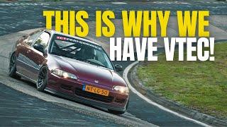 This Civic EG K20 coupe is FAST! 7.58 BTG // Nürburgring Nordschleife