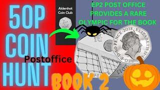 50P COIN HUNT BK2 EP2 POSTOFFICE PROVIDES A SPOOKILY RARE 50P HALLOWEEN SPECIAL 