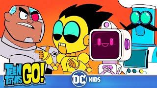 Teen Titans Go! en Français  | La guerre des robots | DC Kids