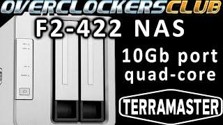 Overclockersclub checks out the F2-422 NAS from Terra-Master!