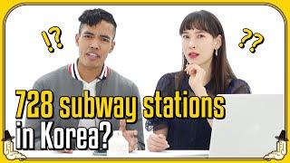 Are Korean subways the BEST in the world? l Korean Culture [SUBWAY]