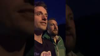 Alex Horne and Tim Key taking John Robins to his first ever Chesham match