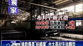 搶救傳產「紡織業」台大高材生拚轉型－民視新聞