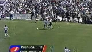 PACHUCA VS CRUZ AZUL VERANO 2001, CODAZO A PALENCIA