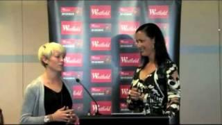 W-League Launch - Sarah Walsh and Megan Rapinoe Interview