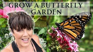 Unboxing and Installing a New Garden Trellis from Amazon, New Host Plant Orders Arrive & Butterflies