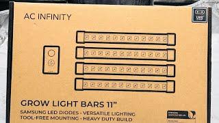 AC INFINITY IONBEAM S11 SUPPLEMENTAL LIGHT BARS REVIEW