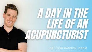 Vlog - A day in the life of an acupuncturist!