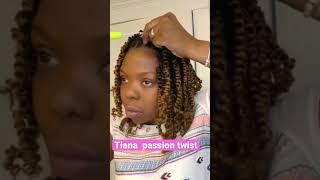 Tiana passion twist | toyotress crochet hair