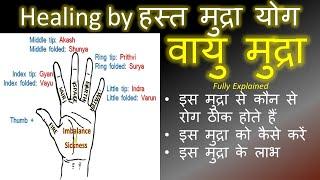 VAYU MUDRA for Joint Pains & Gastric Problems Arthritis Parkinsons वायु मुद्रा करने का तरीका और लाभ