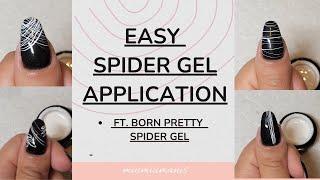 How to apply: Spider Gel/ Nail Art on dip powder nails