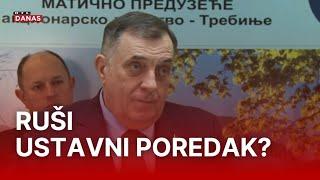 Miloradu Dodiku prijeti privođenje. Mogao odgovarati i za rušenje ustavnog poretka | RTL Danas