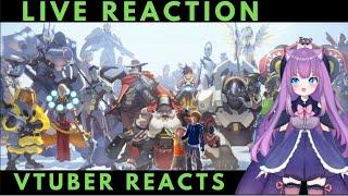 Overwatch Cinematic Trailer Live Reaction  [Vtuber Reacts]