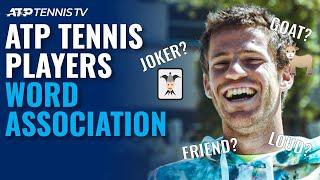 ATP Tennis Stars Play Word Association!