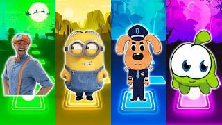 Blippi - Minions - Sheriff Labrador - Om Nom - Tiles Hop EDM Rush