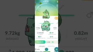 Shiny Bulbasaur Vs Normal Comparison  Pokémon Go