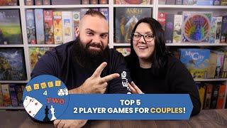 Top 5 Two Player Board Games For COUPLES!