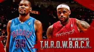 Lebron James vs Kevin Durant Full Duel Highlights 2012.12.25 Heat vs Thunder - Christmas Battle!