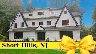 Inside a 7,500 Sq Ft Masterpiece in Short Hills, NJ | Top Schools & NYC Commute(For Sale 2025)