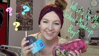 What's In My School Makeup Bag? | MEGHAN HUGHES