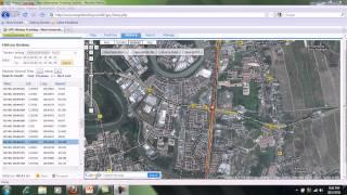 sample view of GPS Tracking services