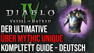 Diablo 4 - Mythische Items & Uber Uniques komplett Guide - Deutsch | Alles was du wissen musst