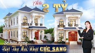 CHỈ 2 TỶ ~ Sở Hữu Ngay Căn Biệt Thự Vườn Mái Nhật ĐẸP XUẤT SẮC