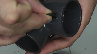 Screws instead of Glue (cement) for PVC cockpits