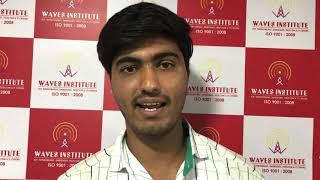 Waves Institute: Ajay Pawar's Success Story !!!