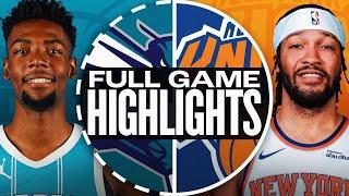 Game Recap: Knicks 125, Hornets 101