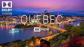 QUEBEC CITY 8K: Best 8K HDR Video to Test Your TV and Iphone 16 Pro Max