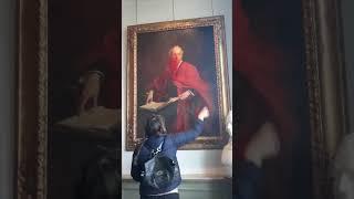 Lord Balfour Painting Footage **ORIGINAL**