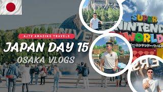 JAPAN Vlog Day 15 OSAKA: Universal Studios Japan | Kansai-Manila Flight Home | AJTV Amazing Travels