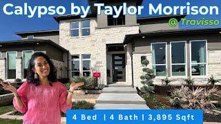 Luxury Model Home Tour | Calypso by Taylor Morrison | Travisso Florence Collection | Leander TX