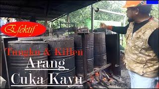 Alat Efektif Membuat Arang Kayu & Cuka Kayu Sekala Rumahan (Production of Charcoal & Wood Venegar)