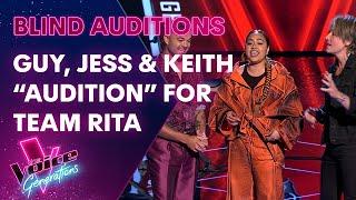 The Coaches Audition For Team Rita | The Blind Auditions | The Voice Generations Australia