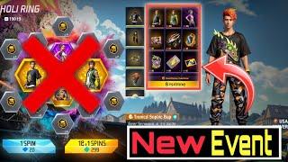 Free fire New Tropical Ring Event || New Event Free Fire || Ff New Bundle ||