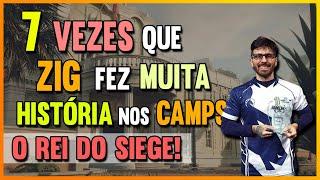 7 VEZES QUE O ZIG FEZ HISTÓRIA NO COMPETITIVO DE R6! (Só Jogadas de Camp) - R6 CLIPS