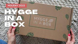 Hygge in a Box Unboxing: Holiday 2022