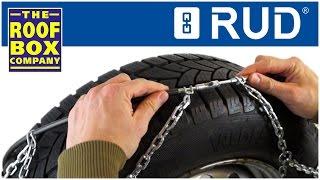 RUD Compact Grip snow chains - How to fit