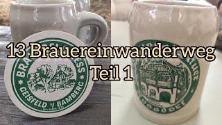 13 Brauereinwanderweg Teil 1 Fränkische Toskana Bamberg  #travelwithpassion #bier #franken