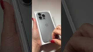 Iphone 15 Pro Unboxing | asmr