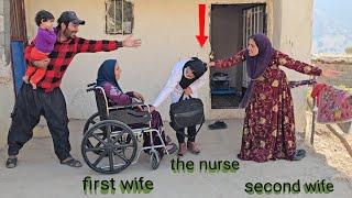 Jealousy in love: the second wife who does not allow the nurse to examine the first wife