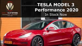 Tesla Model 3 Performance Red Black MY 2020 Available for Worldwide Shipping