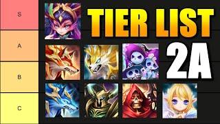 Ultimate Second Awakening (2A) Tier List In Summoners War 2024-2025