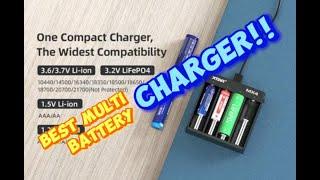 BEST MULTI CHARGER: XTAR MiniMixer MX4 Charger & XTAR Batteries #charger #lithium #battery #lifepo4