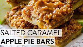 Salted Caramel Apple Pie Bars | Sally's Baking